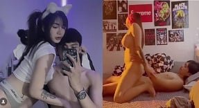 Черный человек сосет белого человека