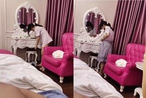 Сексуальные губы сексуальной девушки