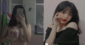 Просто касаясь и нет, он нажал на две большие груди